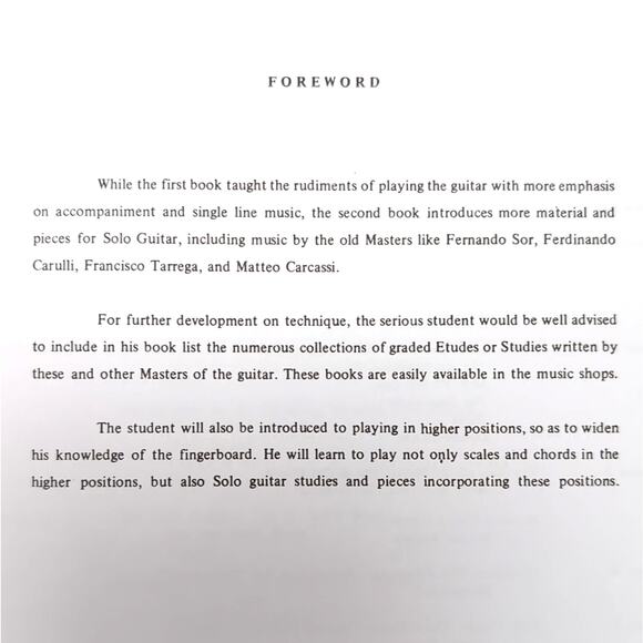 Solo & Accompaniment Guitar Books 1 & 2 by J. Png Vintage 1988 Learn To Play - Picture 10 of 12